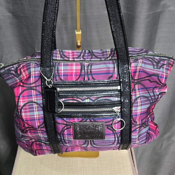 Coach Poppy Tote EUC - Picture 1 of 16